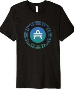 Amp T-Shirt Digital Currency Blue Green Investor Premium
