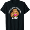 Amp T-Shirt Fueled by Coffee and Sloth Crypto Cryptocurrency