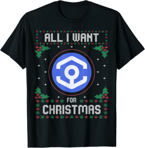 Ankr T-Shirt Christmas Crypto Sweater All I Want For Xmas