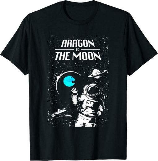 Aragon T-Shirt Crypto Currency Talk Fun