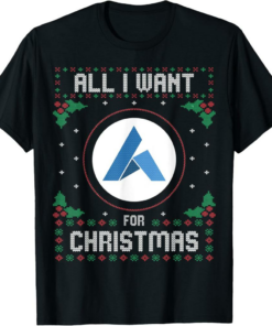Ardor T-Shirt Christmas Crypto Sweater All I Want For Xmas