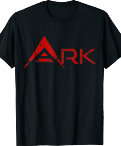 Ark T-Shirt Cryptocurrency Vintage Distressed Logo
