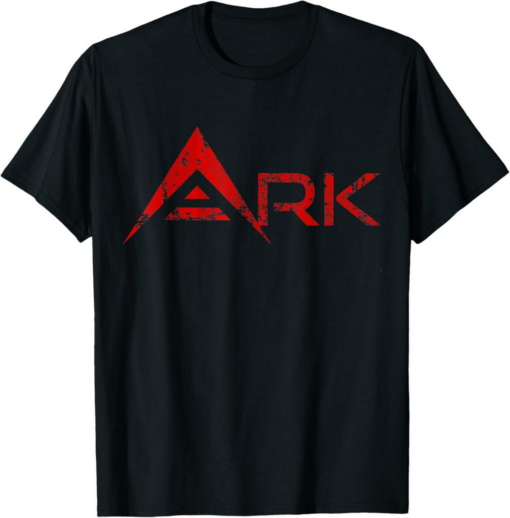 Ark T-Shirt Cryptocurrency Vintage Distressed Logo