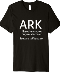 Ark T-Shirt Definition Rich Millionaire Currency Premium