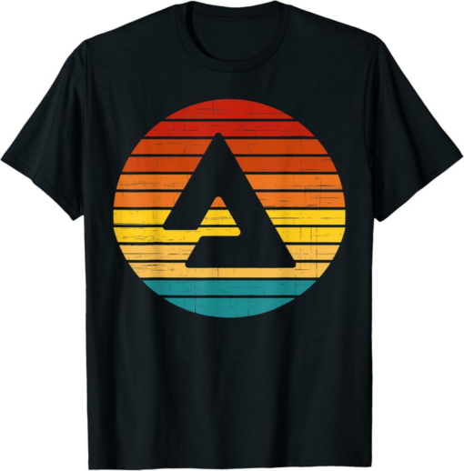 Audius T-Shirt Crypto Vintage Retro Sunset Design 60s 70s