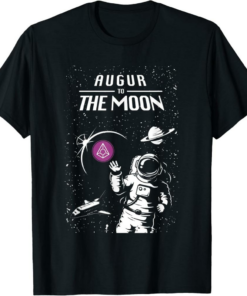 Augur T-Shirt Crypto Currency Talk Fun Gear and Gifts