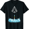 Augur T-Shirt to the Moon REP Crypto Currency