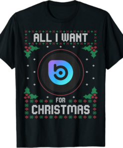 BORA T-Shirt Christmas Crypto Sweater All I Want For Xmas