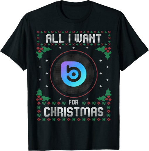 BORA T-Shirt Christmas Crypto Sweater All I Want For Xmas