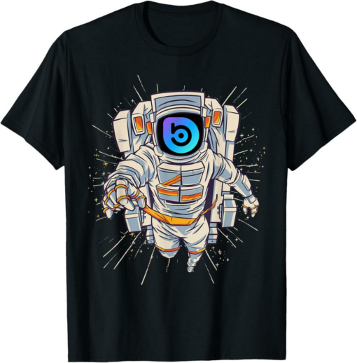 BORA T-Shirt Crypto Astronaut to Moon