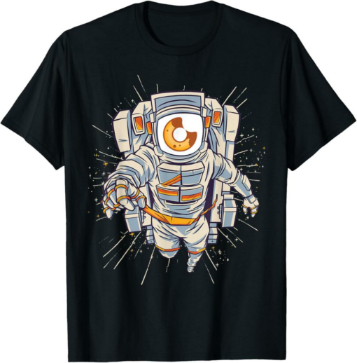 BakeryToken T-Shirt Crypto Astronaut to Moon