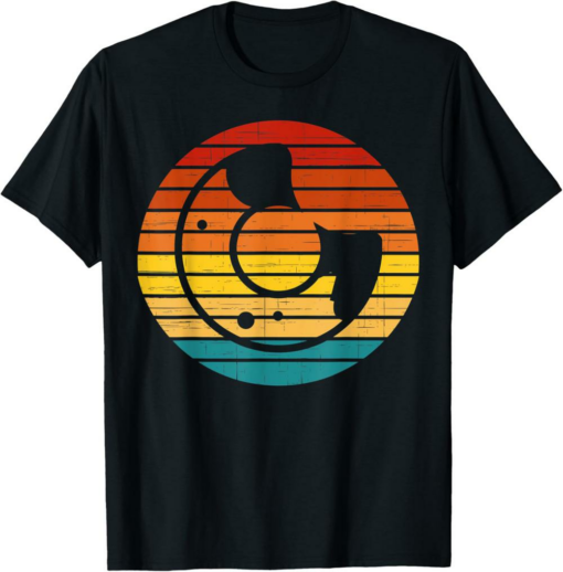 BakeryToken T-Shirt Crypto Vintage Retro Sunset Design