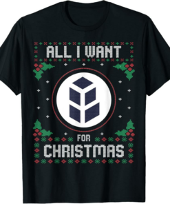 Bancor T-Shirt All I Want For Xmas is Crypto Ugly Sweater