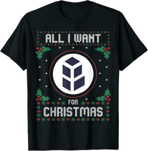 Bancor T-Shirt All I Want For Xmas is Crypto Ugly Sweater