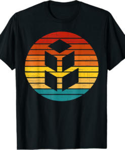 Bancor T-Shirt Crypto Vintage Retro Sunset Design 60s 70s