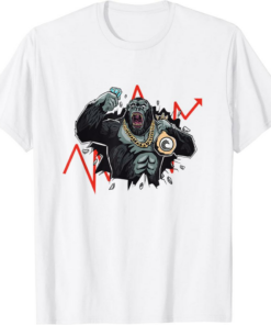 BitTorrent T-Shirt BTT Crypto Diamond Hands Ape Stock