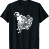 BitTorrent T-Shirt BTT Crypto Space Man Moon Art