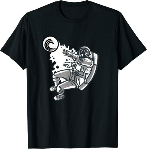 BitTorrent T-Shirt BTT Crypto Space Man Moon Art