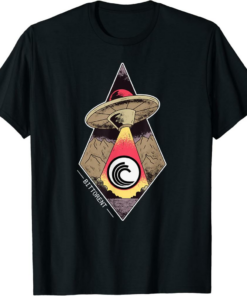 BitTorrent T-Shirt BTT Crypto UFO Graphic Currency Coin HODL