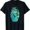 BitTorrent T-Shirt BTT Skull Art Crypto Trader Grunge