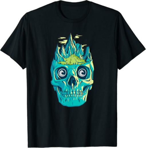 BitTorrent T-Shirt BTT Skull Art Crypto Trader Grunge