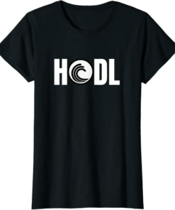 BitTorrent T-Shirt Crypto HODL Text BTT Cryptocurrency