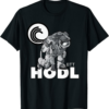 BitTorrent T-Shirt HODL BTT Crypto Moon Man Astronaut