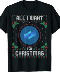 COTI T-Shirt Christmas Crypto Sweater All I Want For Xmas Is