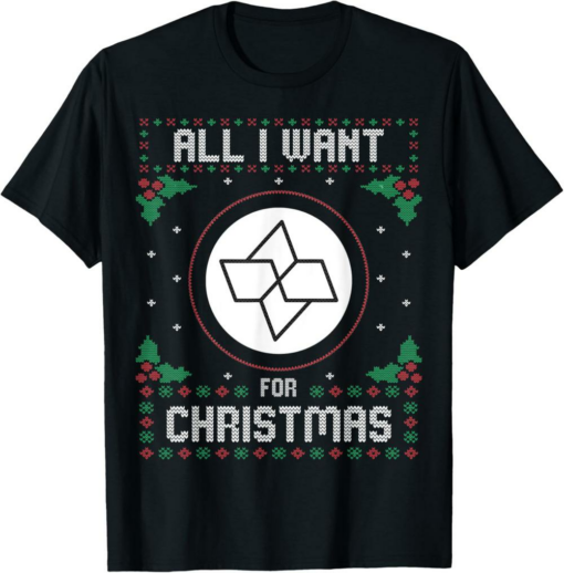 Cartesi T-Shirt Christmas Crypto Sweater All I Want For Xmas