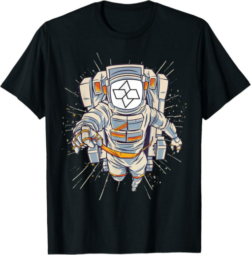 Cartesi T-Shirt Crypto Astronaut to Moon