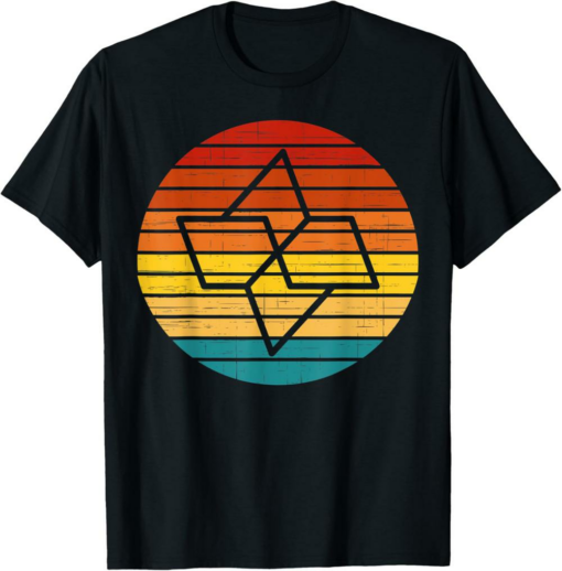 Cartesi T-Shirt Crypto Vintage Retro Sunset Design 60s 70s