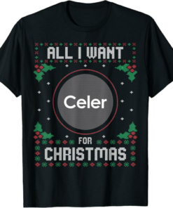 Celer T-Shirt Christmas Crypto Sweater All I Want For Xmas