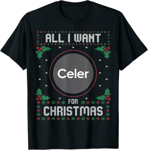 Celer T-Shirt Christmas Crypto Sweater All I Want For Xmas