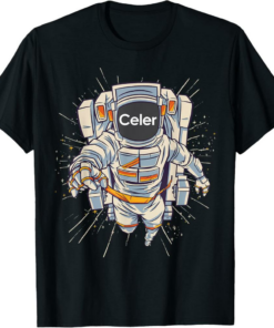 Celer T-Shirt Crypto Astronaut to Moon