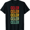 Celer T-Shirt Crypto Rainbow Text Design