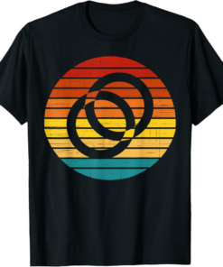 Celo T-Shirt Crypto Vintage Retro Sunset Design 60s 70s