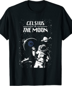 Celsius T-Shirt Crypto Currency Talk Fun Gear and Gifts