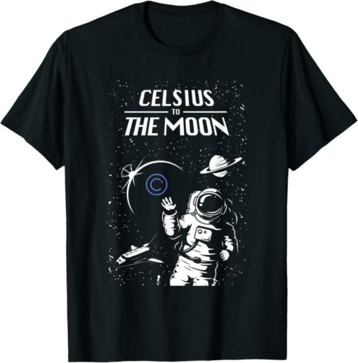 Celsius T-Shirt Crypto Currency Talk Fun Gear and Gifts