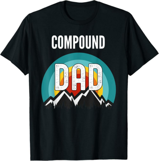 Compound T-Shirt Dad Crypto Gift For Fathers Day