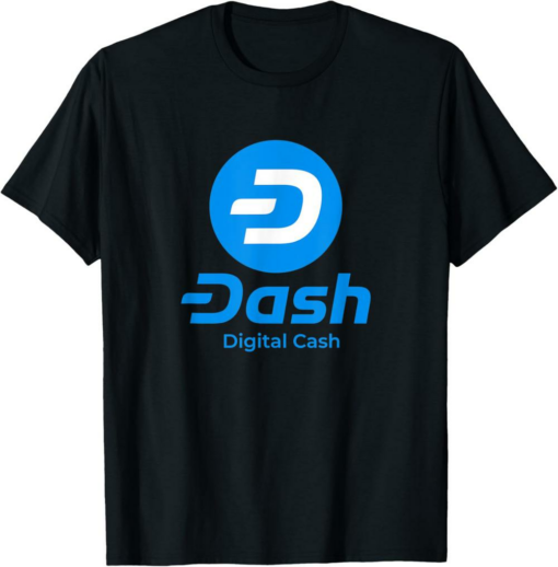 Dash T-Shirt Coin Cryptocurrency