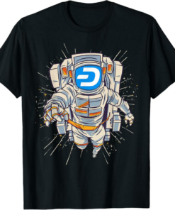 Dash T-Shirt Crypto Astronaut to Moon