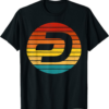 Dash T-Shirt Crypto Vintage Retro Sunset Design 60s 70s