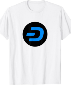 Dash T-Shirt Cryptocurrency Crypto Trader Gift DAO Black