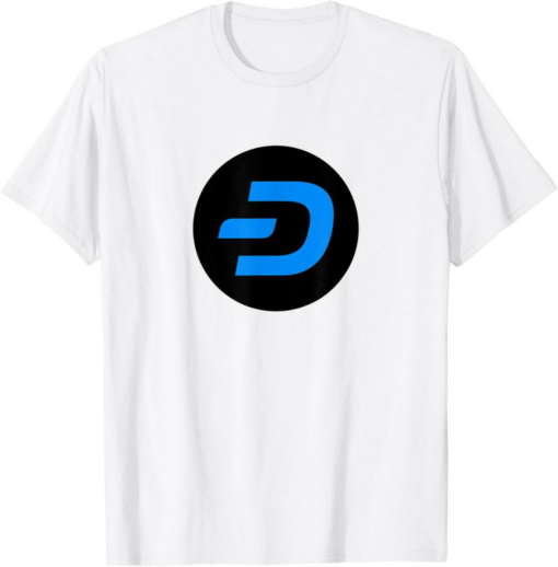 Dash T-Shirt Cryptocurrency Crypto Trader Gift DAO Black