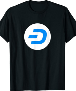 Dash T-Shirt Cryptocurrency Crypto Trader Gift DAO White