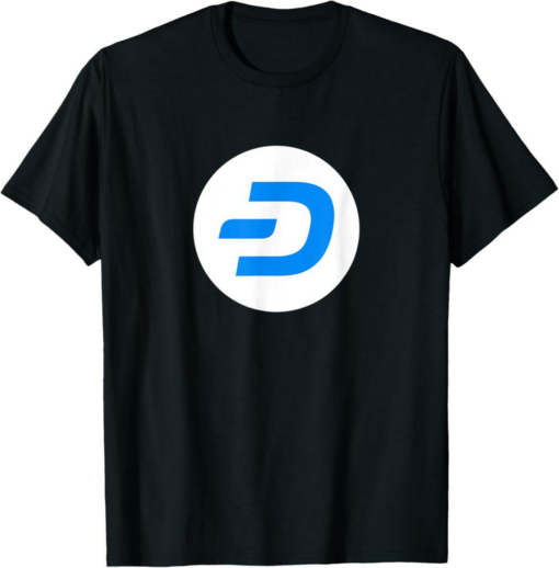 Dash T-Shirt Cryptocurrency Crypto Trader Gift DAO White