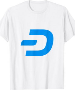 Dash T-Shirt Logo The Crypto and Crypto Logo