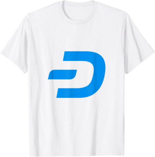 Dash T-Shirt Logo The Crypto and Crypto Logo