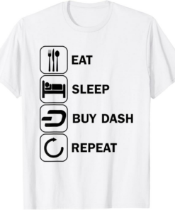Dash T-Shirt Motif Buy HODL XCoin Darkcoin