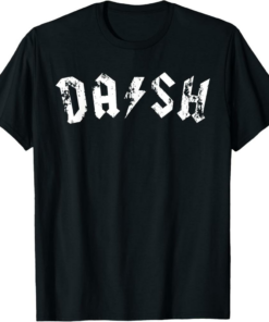 Dash T-Shirt Punk Rock Digital Currency Crypto Money Cash